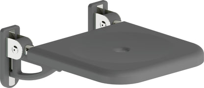 Deante LEHNEN Duschsitz klappbar Klappsitz für Senioren Anthrazit