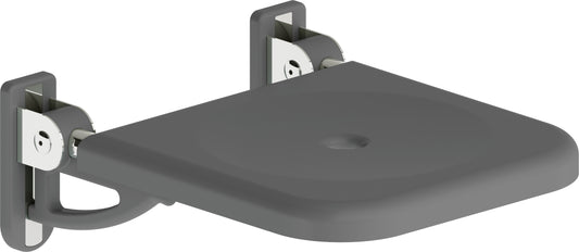 Deante LEHNEN Duschsitz klappbar Klappsitz für Senioren Anthrazit