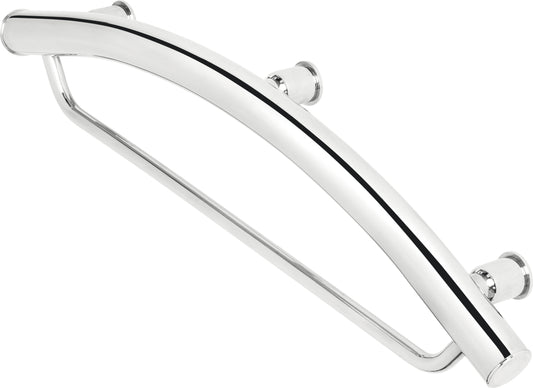 Deante VITAL Haltegriff Senioren-Duschgriff mit Handtuchstange Edelstahl