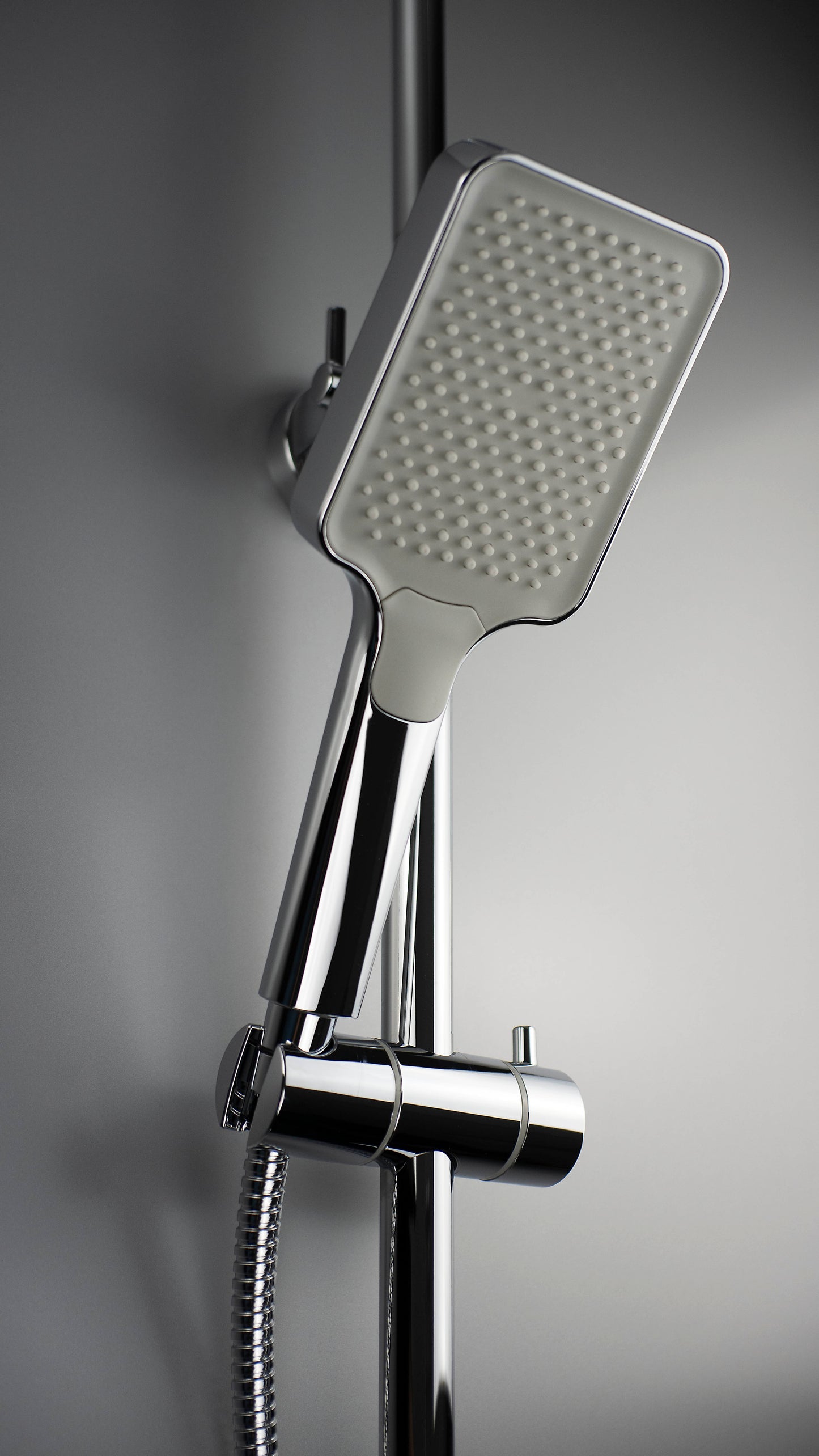 Deante LOCO Duschsystem-Set mit Mischbatterie Anti-Kalk Chrom