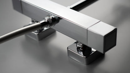 Deante LOCO Duschsystem mit Thermostat-Mischbatterie Chrom