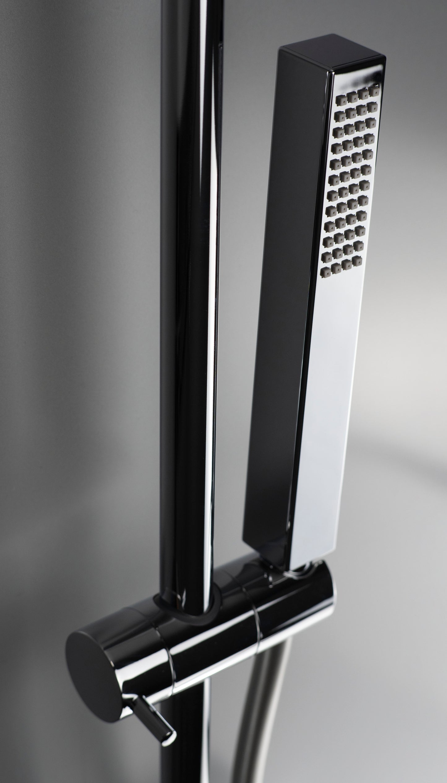 Deante LOCO Duschsystem mit Thermostat-Mischbatterie Chrom