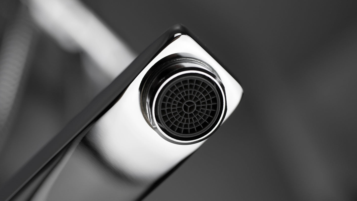 Deante IVO Duschsystem mit Mischbatterie und Regendusche Chrom