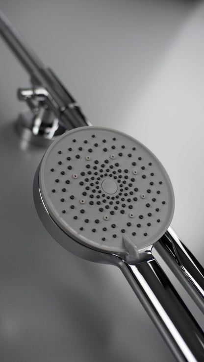 Deante IVO Duschsystem mit Mischbatterie und Regendusche Chrom
