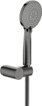 Deante ARNIKA Design-Duschkopf mit Halterung Anti-Kalk (3 Strahlarten) Titanium