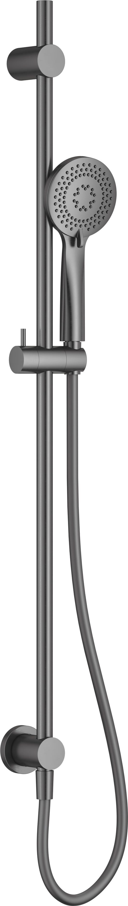 Deante ALPINIA Duschbrause-Set (3 Strahlarten) Unterputz Titanium