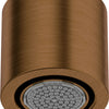 Deante SILIA Design-Regenduschkopf Kopfbrause (1 Strahlart) Bronze gebürstet