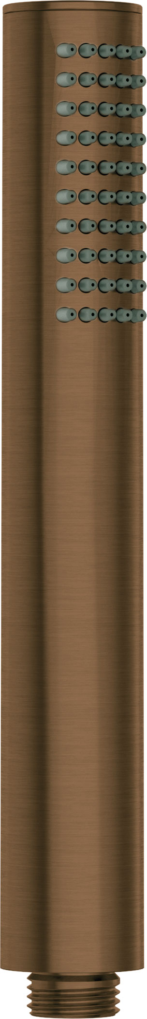 Deante SILIA Stabhandbrause Duschkopf rund Bronze gebürstet