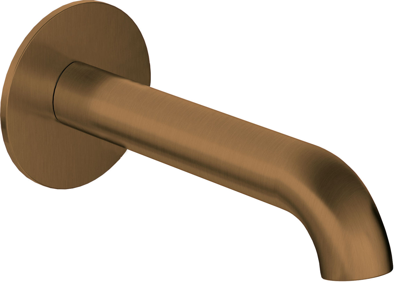 Deante SILIA Unterputz-Auslauf für Badewanne & Waschbecken Bronze gebürstet