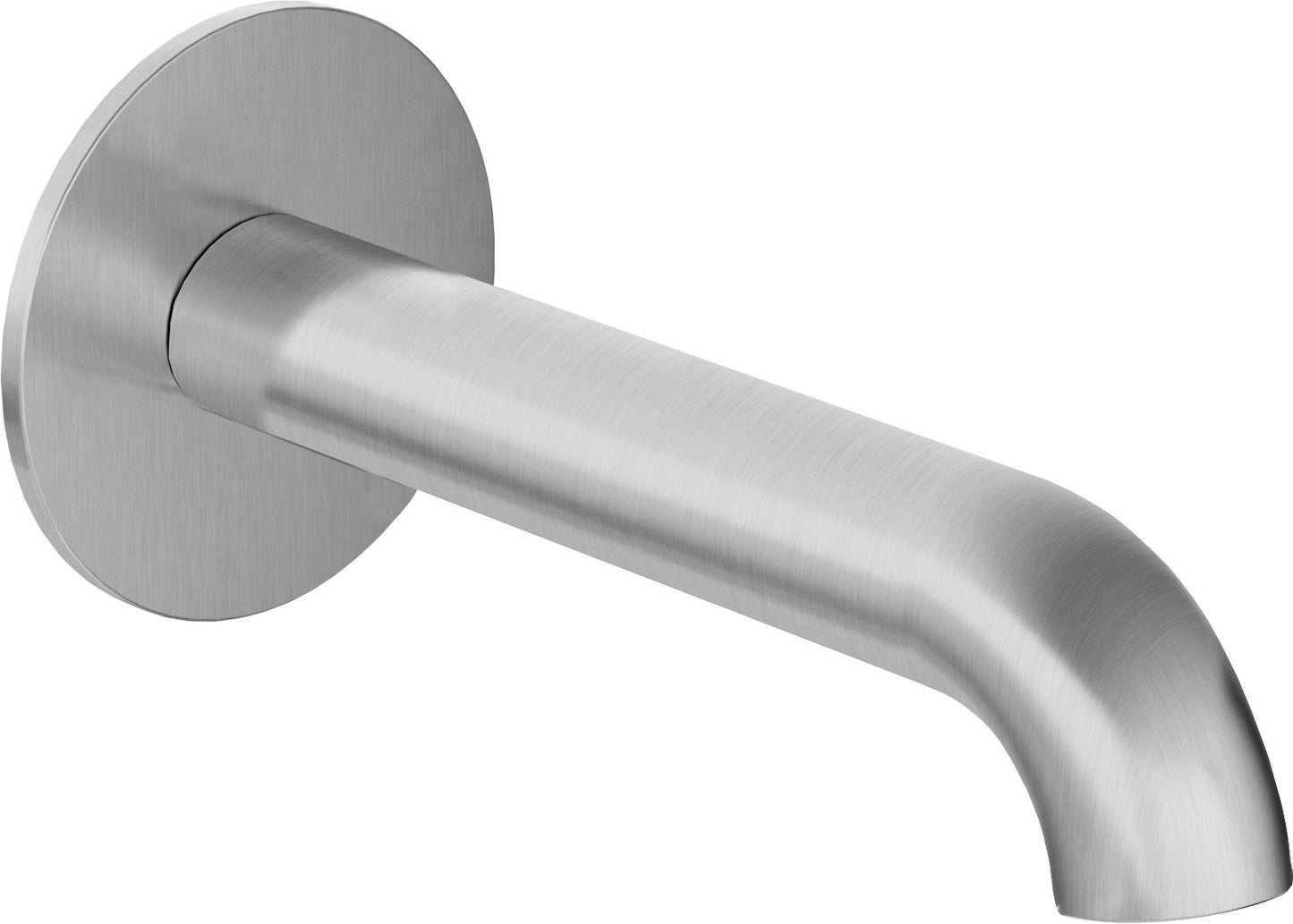 Deante SILIA Unterputz-Auslauf für Badewanne & Waschbecken Stahl gebürstet