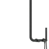 Deante SILIA Design-Duschsystem Armatur mit Funktionsschalter Schwarz