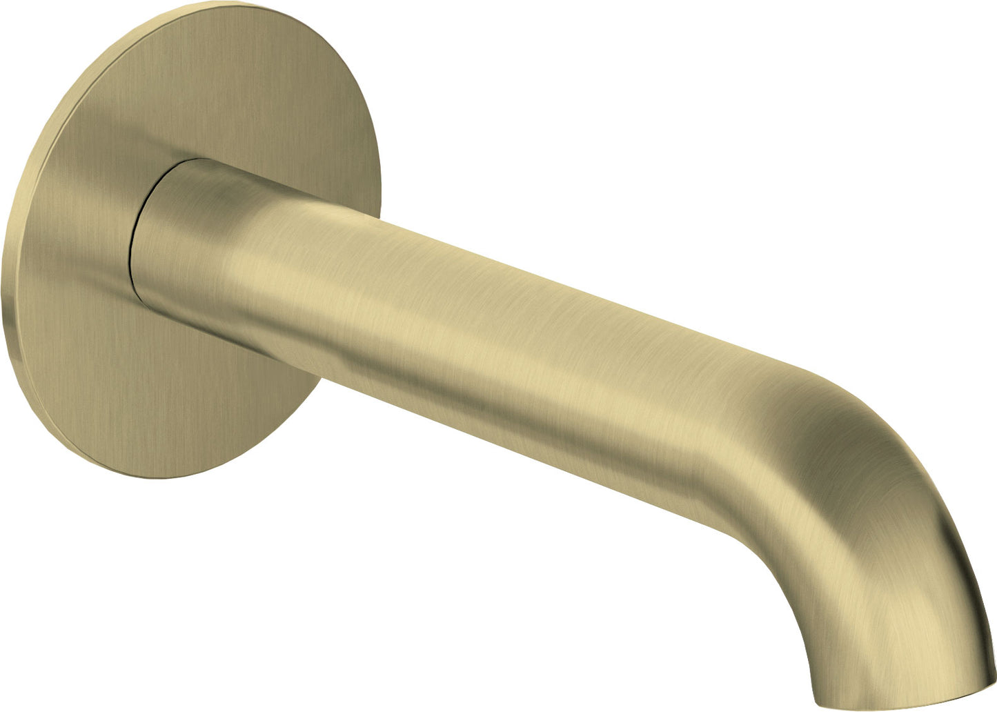 Deante SILIA Unterputz-Auslauf für Badewanne & Waschbecken Gold gebürstet