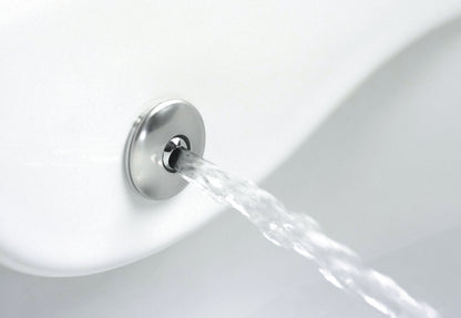 Deante PEONIA Wand-WC Bidetfunkton mit Mischarmatur spülrandlos mit Sitz Weiß-Chrom