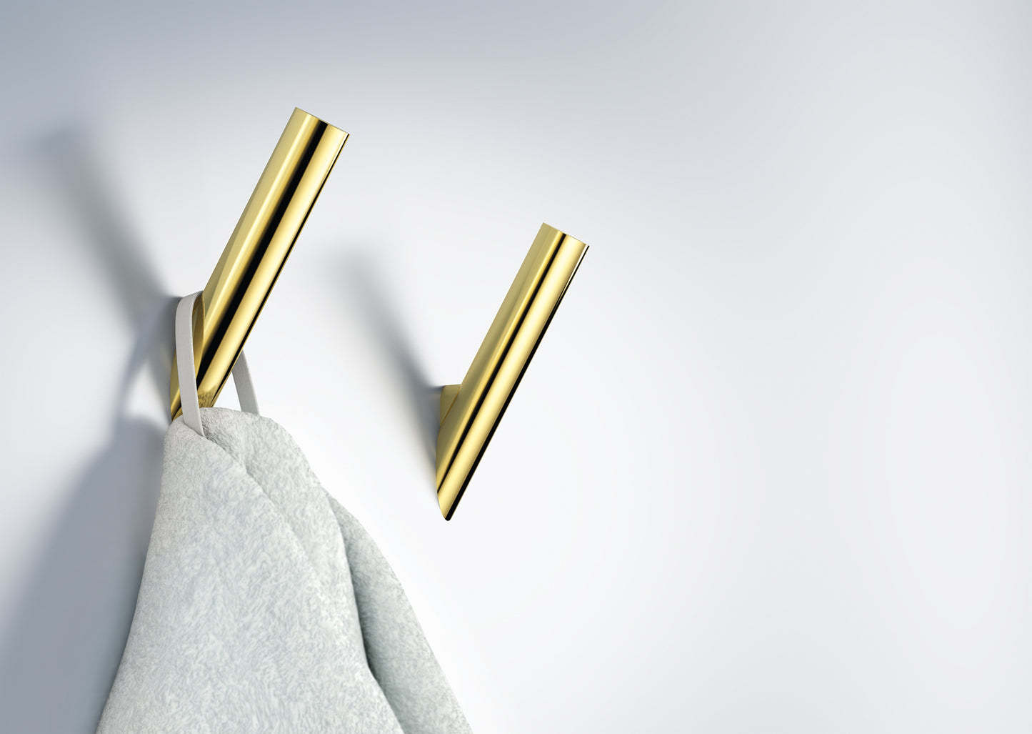 Deante SILIA Wandhaken Handtuchhaken einzeln Gold