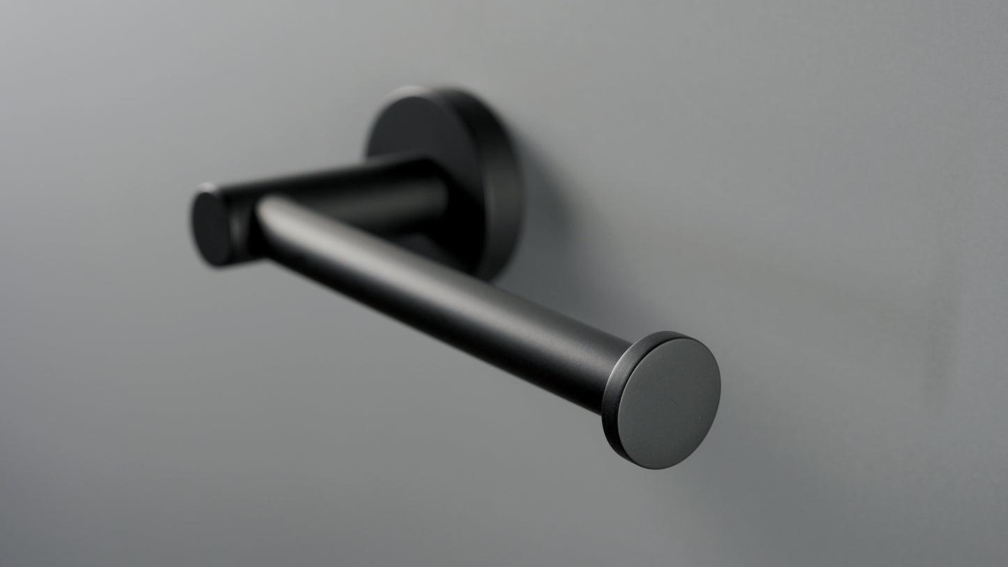 Deante JASMIN Toilettenpapierhalter zur Wandmontage Schwarz