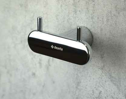 Deante ROUND Handtuchhaken Bademantelhaken doppelt Chrom