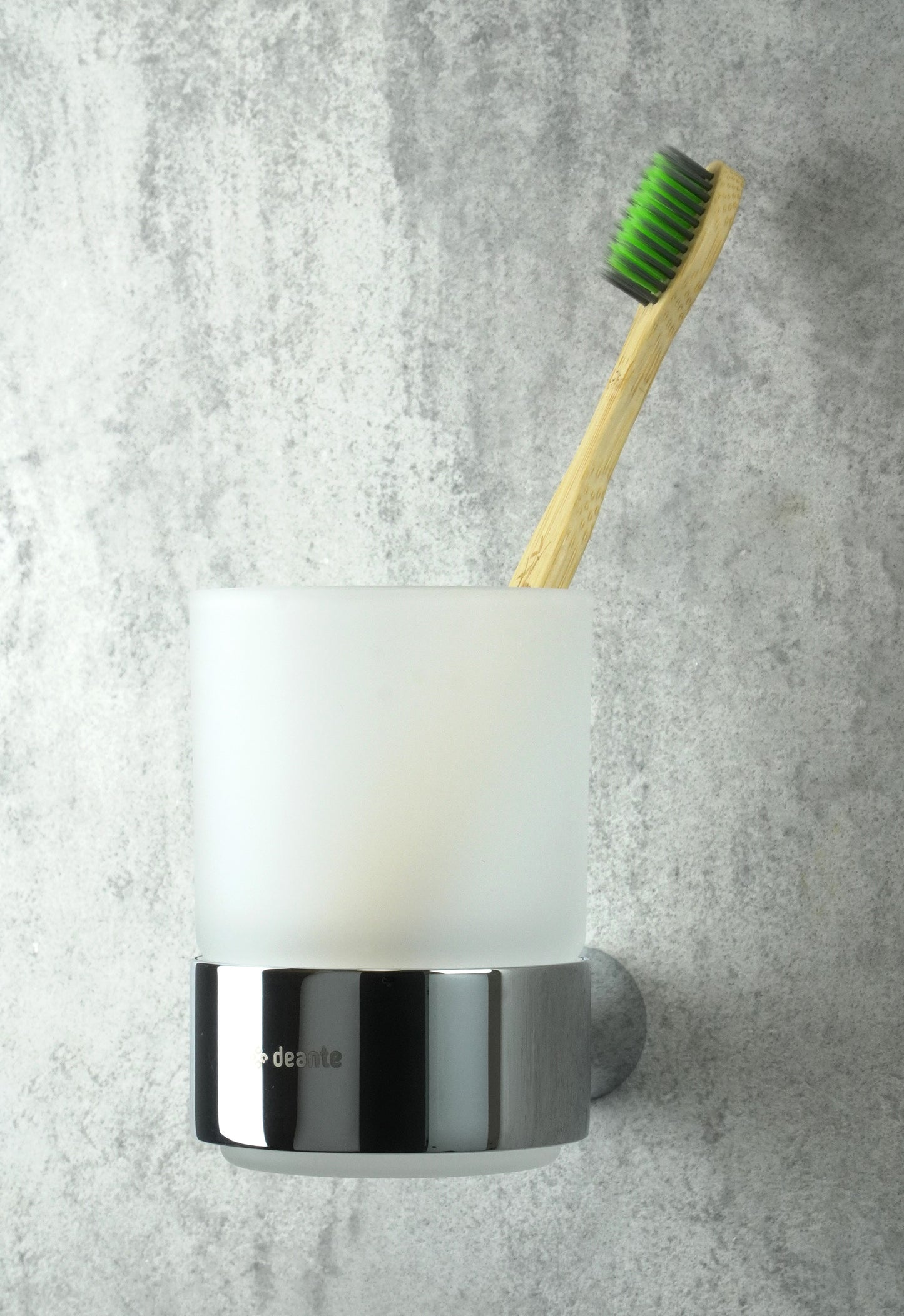 Deante ROUND Zahnputzbecher Wandmontage Chrom