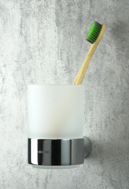Deante ROUND Zahnputzbecher Wandmontage Chrom