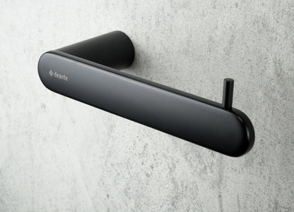 Deante ROUND Design-Toilettenpapierhalter offen Schwarz