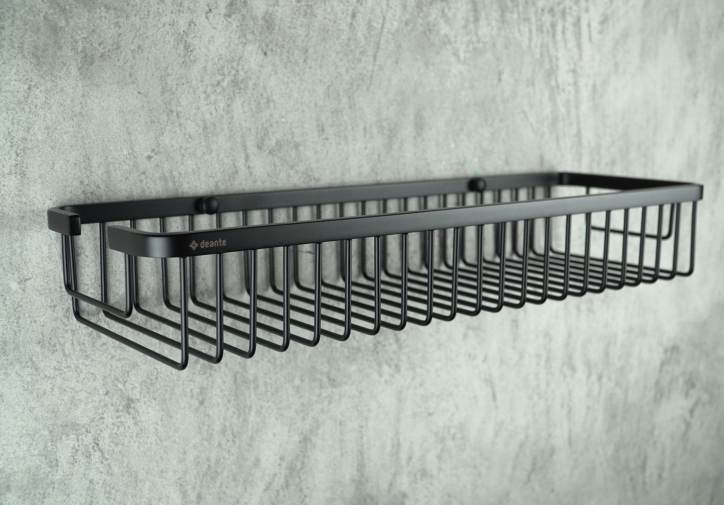 Deante ROUND Duschkabinenkorb Duschablage Schwarz