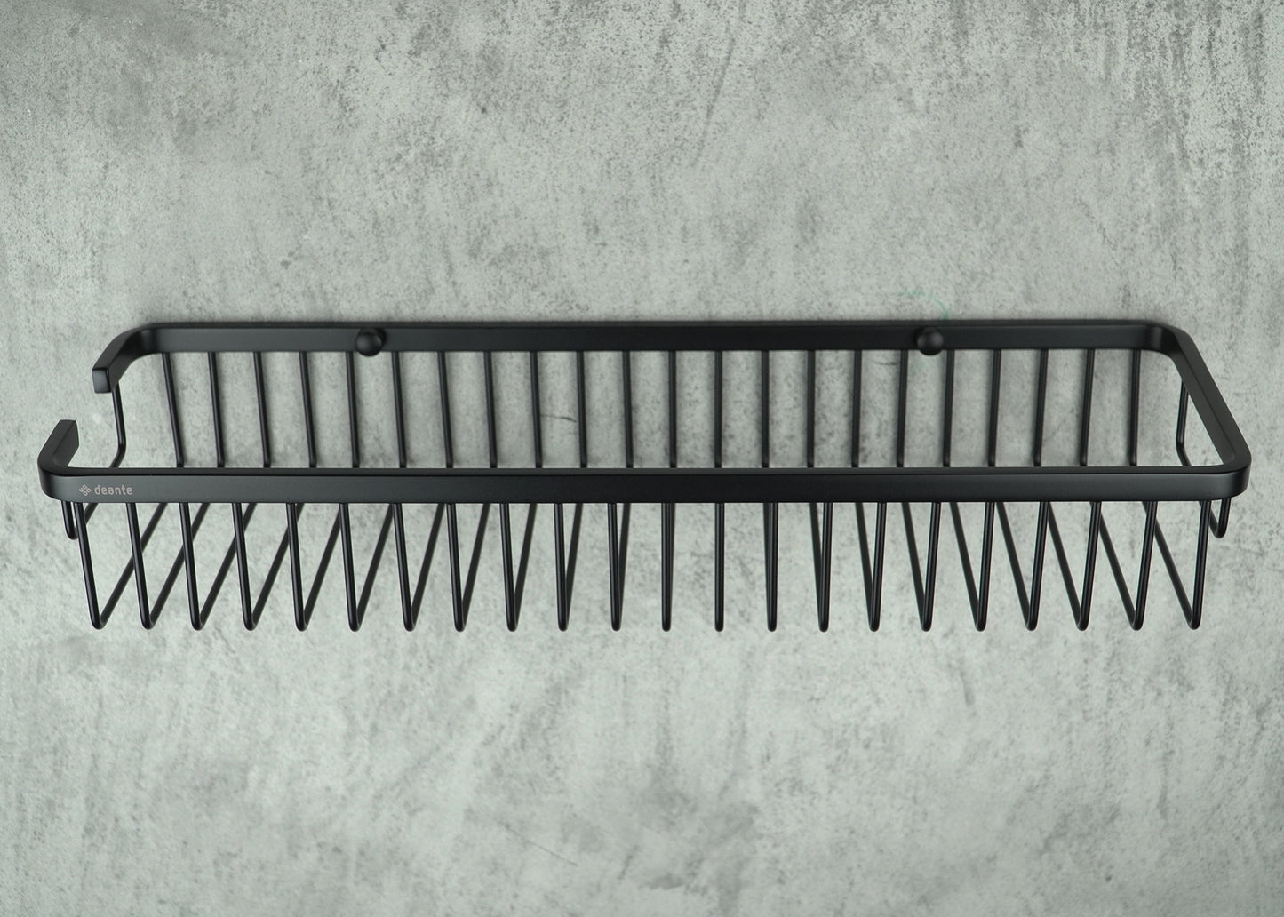 Deante ROUND Duschkabinenkorb Duschablage Schwarz