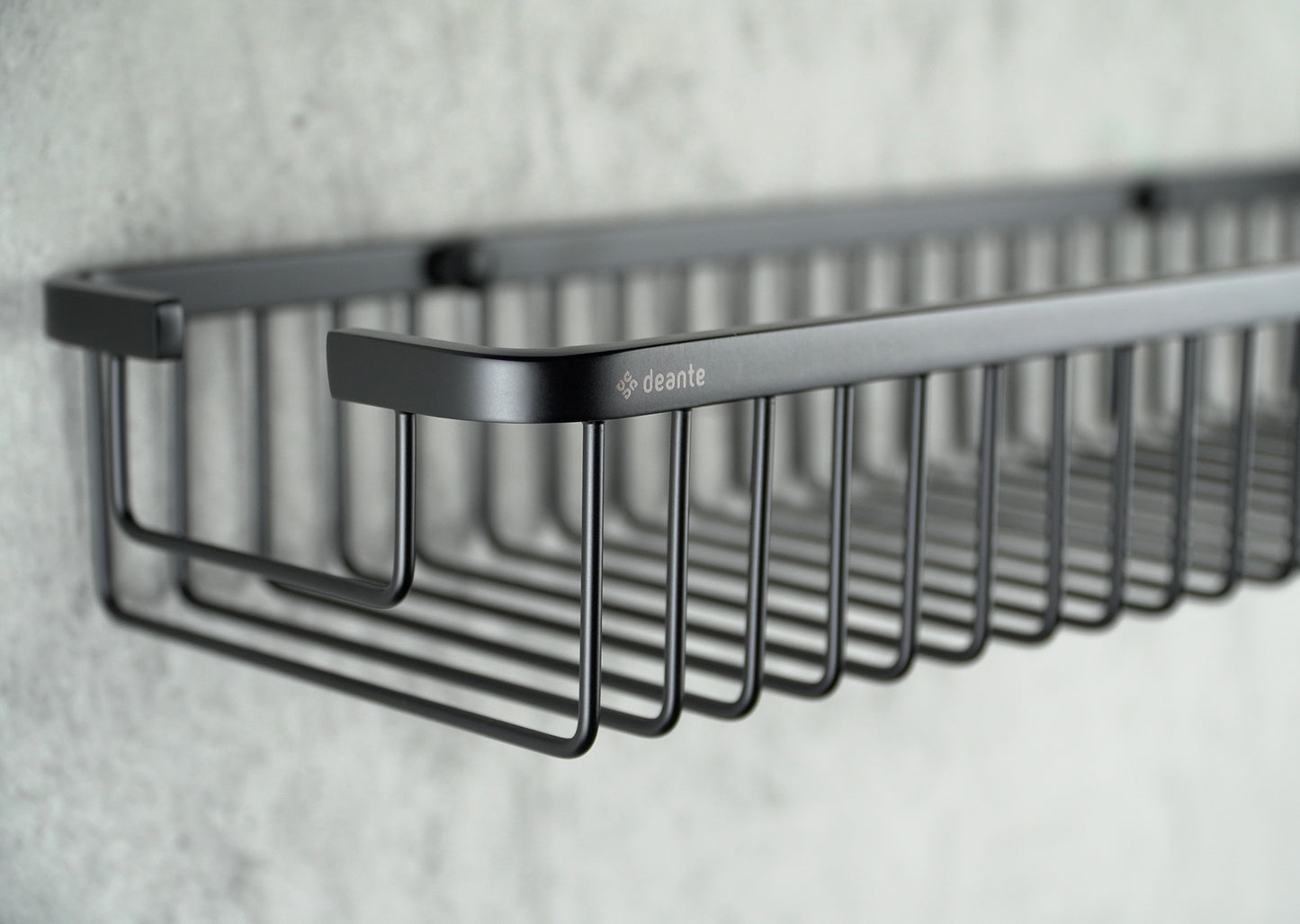 Deante ROUND Duschkabinenkorb Duschablage Schwarz