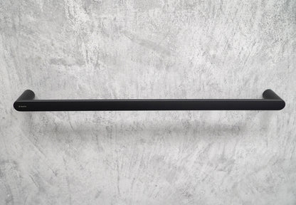 Deante ROUND Design-Handtuchhalter Badetuchstange einzeln 60 cm Schwarz