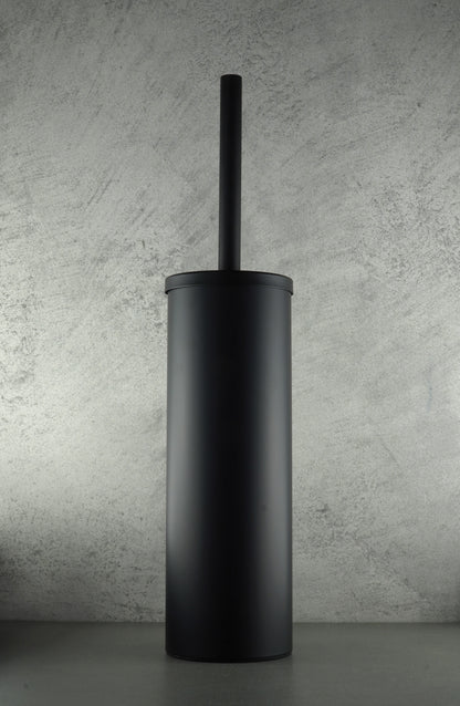 Deante ROUND Design-WC-Bürstengarnitur bodenstehend freistehend Schwarz