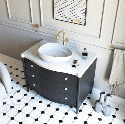 Deante CLICK-CLACK Ablaufgarnitur für Waschbecken / Bidet Universal-Überlauf Messing