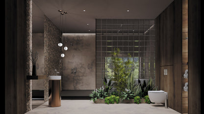 Deante SILIA Keramik-Aufsatzwaschbecken rund Ø 36 cm Weiß