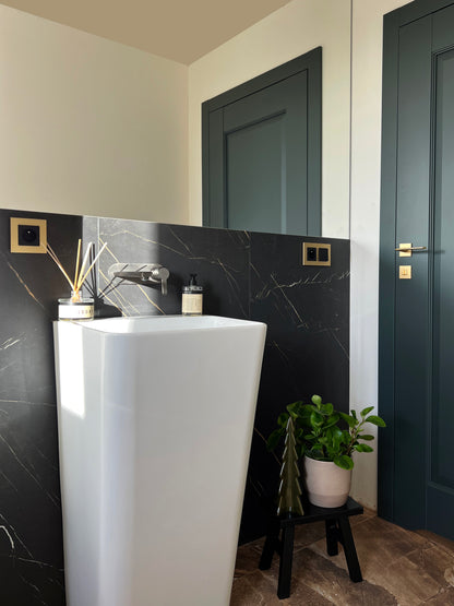 Deante ARNIKA Unterputz-Waschbeckenarmatur Einhebelmischer Titanium