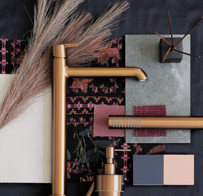 Deante SILIA Seifenspender zur Wandmontage Bronze gebürstet