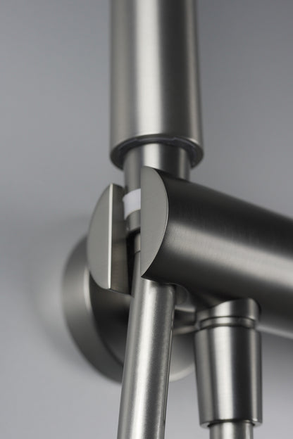 Deante SILIA Mischbatterie für Dusche mit Duschkopf Titanium