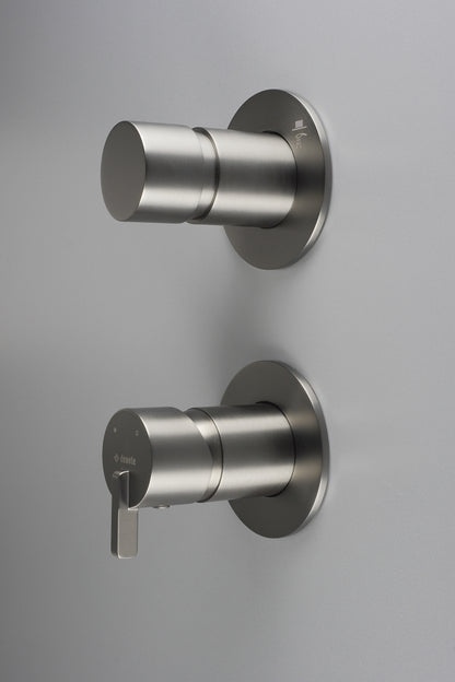 Deante SILIA 2-Wege Unterputz-Duscharmatur mit Umschalter Titanium