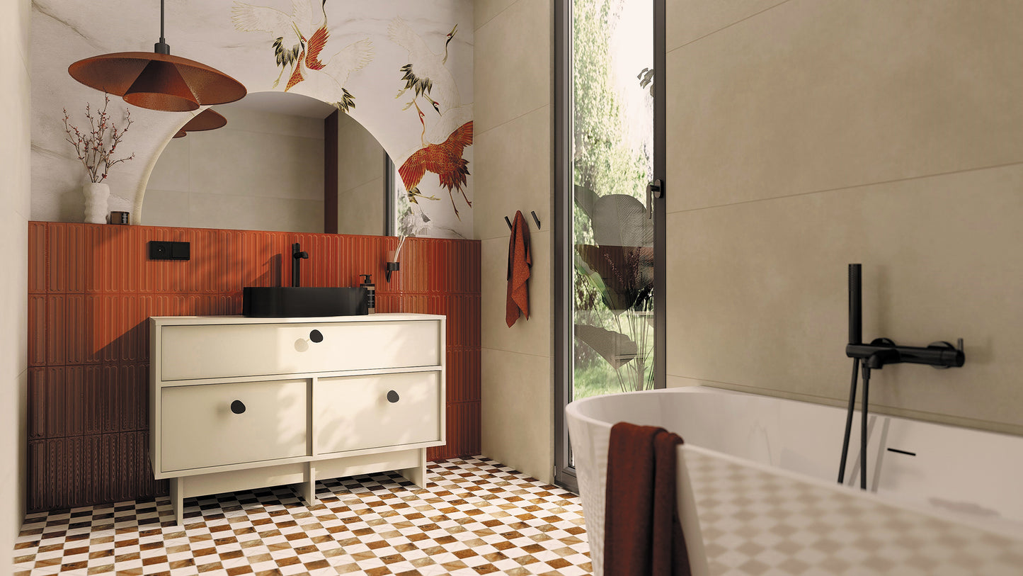 Deante SILIA Acryl-Badewanne Eck-/freistehend rechts 160 cm Weiß