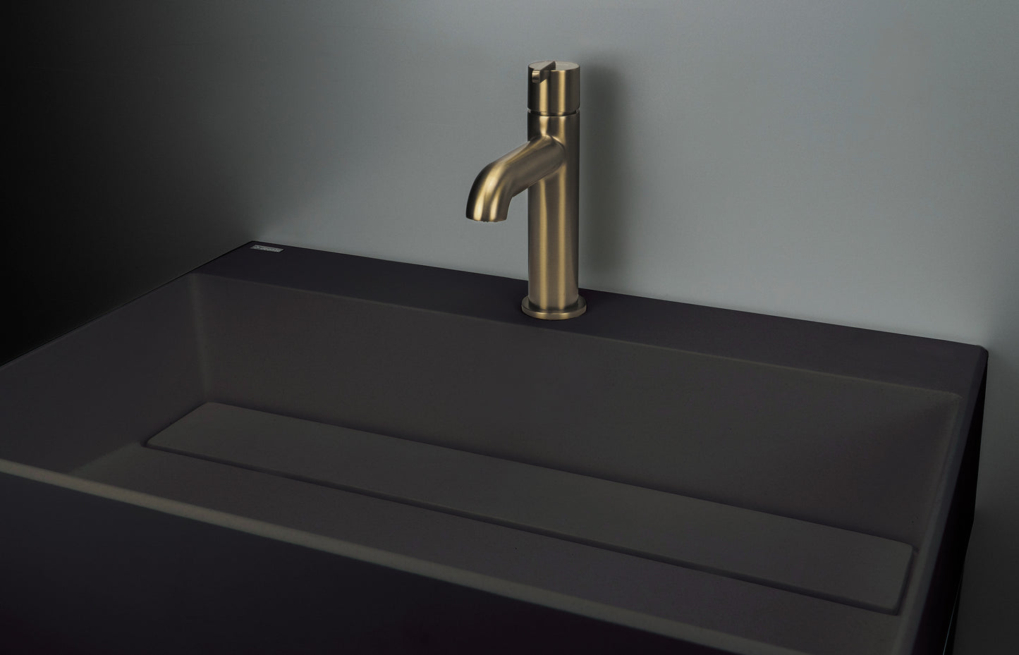 Deante CORREO Aufsatzwaschbecken mit Abflussabdeckung 60 x 40 cm Schwarz