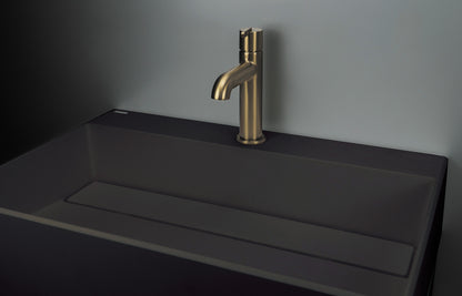 Deante CORREO Aufsatzwaschbecken mit Abflussabdeckung 60 x 40 cm Schwarz