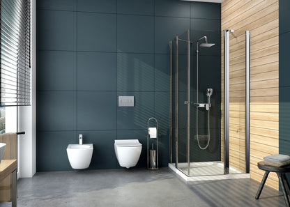 Deante CUBIC Acryl-Duschtasse Quadrat 80 x 80 cm Weiß