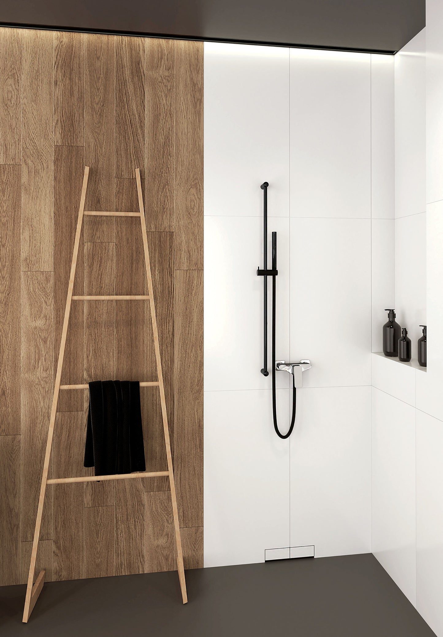 Deante HIACYNT Einhebelmischer Duscharmatur Chrom