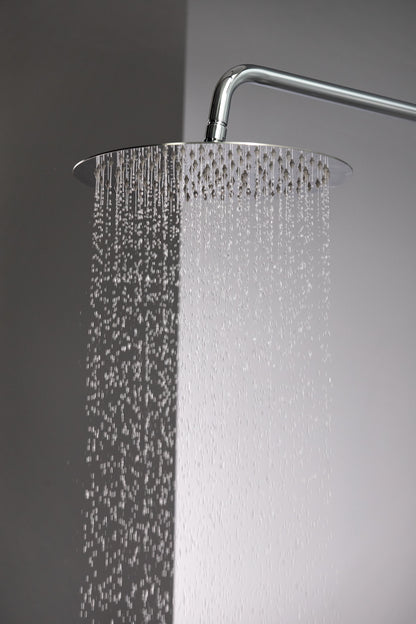 Deante FLOKS flacher Regenduschkopf (1 Strahlart) rund Ø 30 cm Chrom