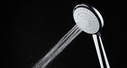 Deante BORO Duschstange mit Handbrause (6 Strahlarten) Chrom