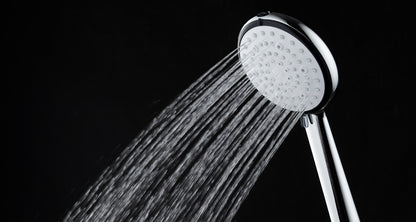 Deante BORO Duschkopf mit Halterung Anti-Kalk (6 Strahlarten) Chrom