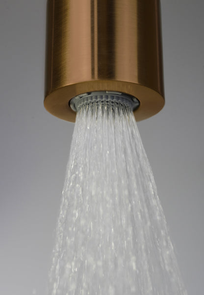 Deante SILIA Design-Regenduschkopf Kopfbrause (1 Strahlart) Bronze gebürstet