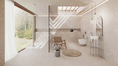 Deante SILIA Bidetarmatur Design-Brause-Set wassersparend Stahl gebürstet