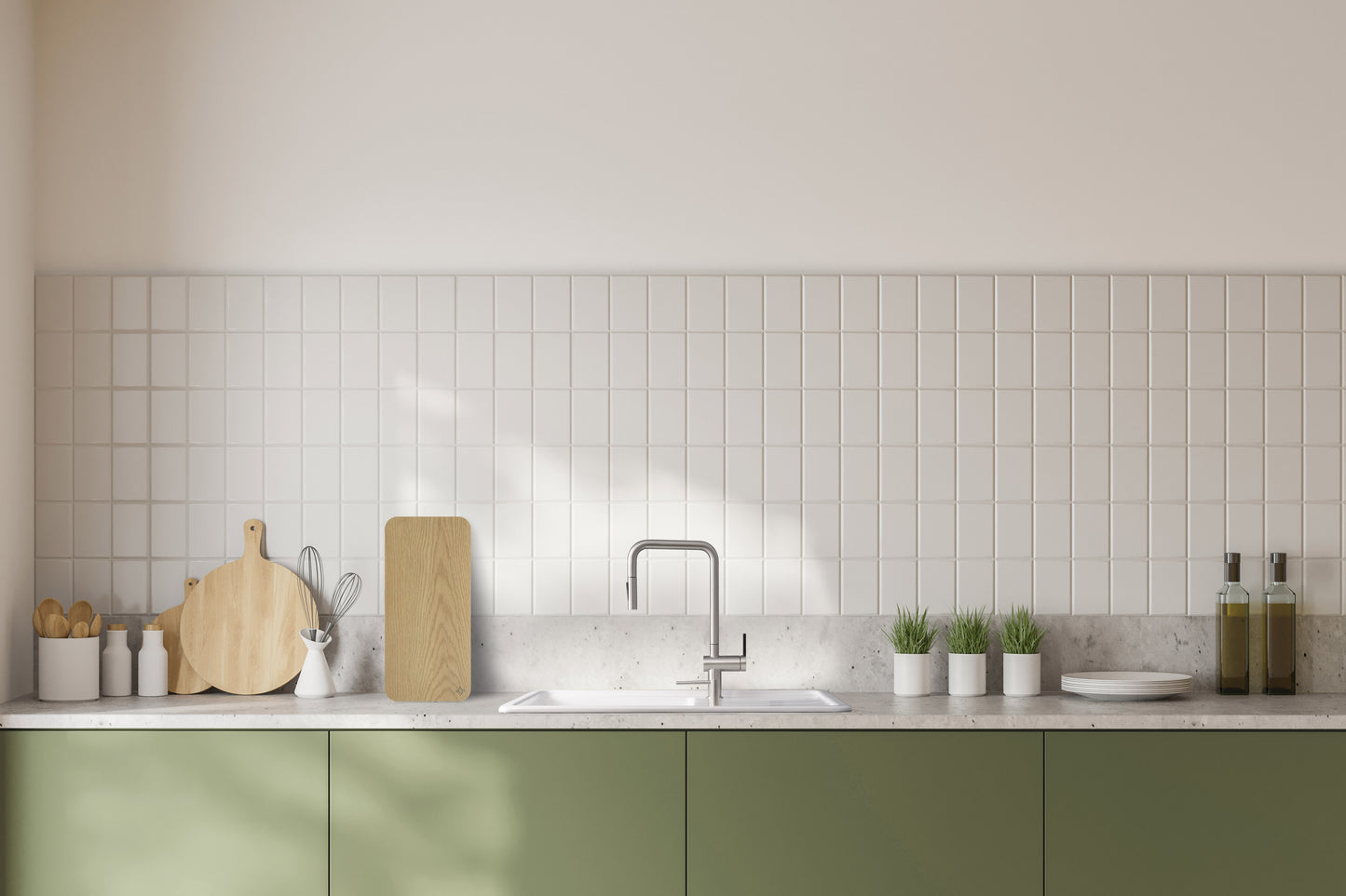 Deante MOMI Keramik-Spülbecken mit Abtropffläche 1-Becken 78 x 50 cm Weiß