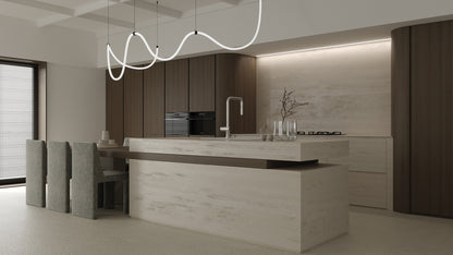 Deante ERIDAN Granitspüle 70 x 52 cm 1-Becken mit automatischer Abflusssperre Alabaster