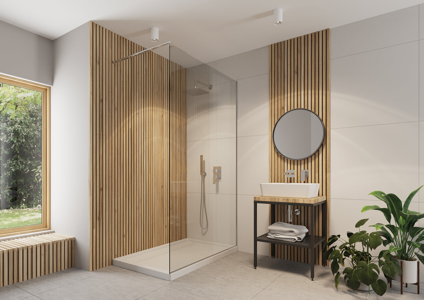 Deante Waschbeckensiphon Tassensiphon Design-Siphon rund Chrom