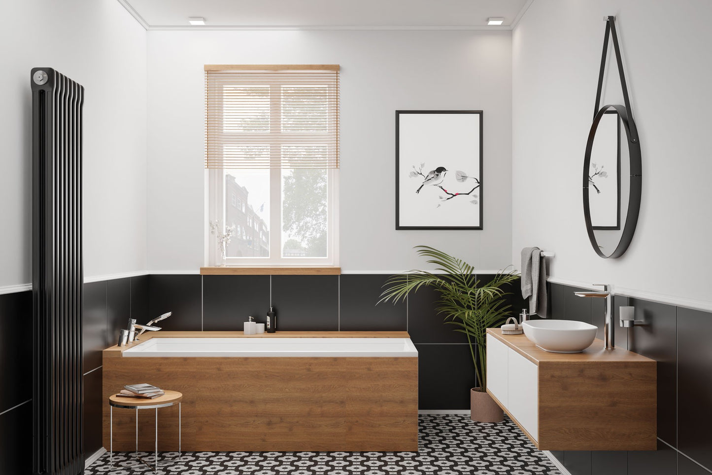 Deante ROUND Zahnputzbecher Wandmontage Chrom