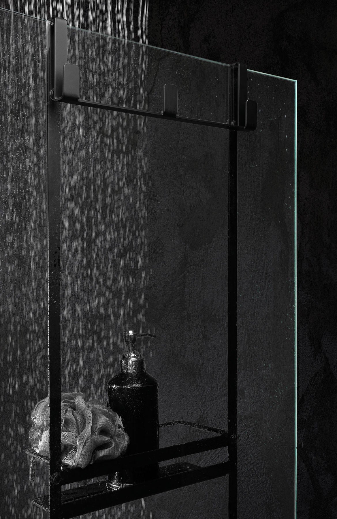 Deante MOKKO-A Ablage Hängeregal für Duschkabine Schwarz