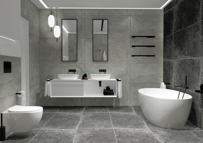 Deante PEONIA WC-Sitz Toilettendeckel Slim mit Absenkautomatik Weiß